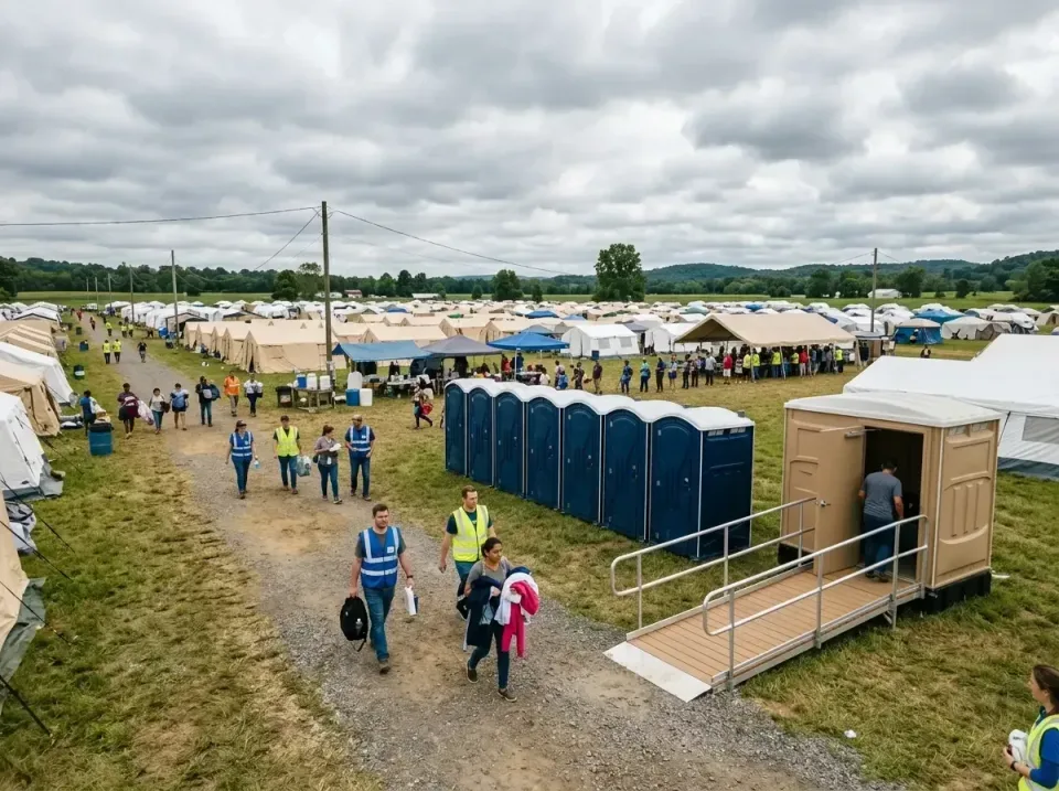 disaster-relief-camp-restrooms-010 — frequently asked questions, Dumpster & Portable Bathrooms Rental in Fort Lupton, CO